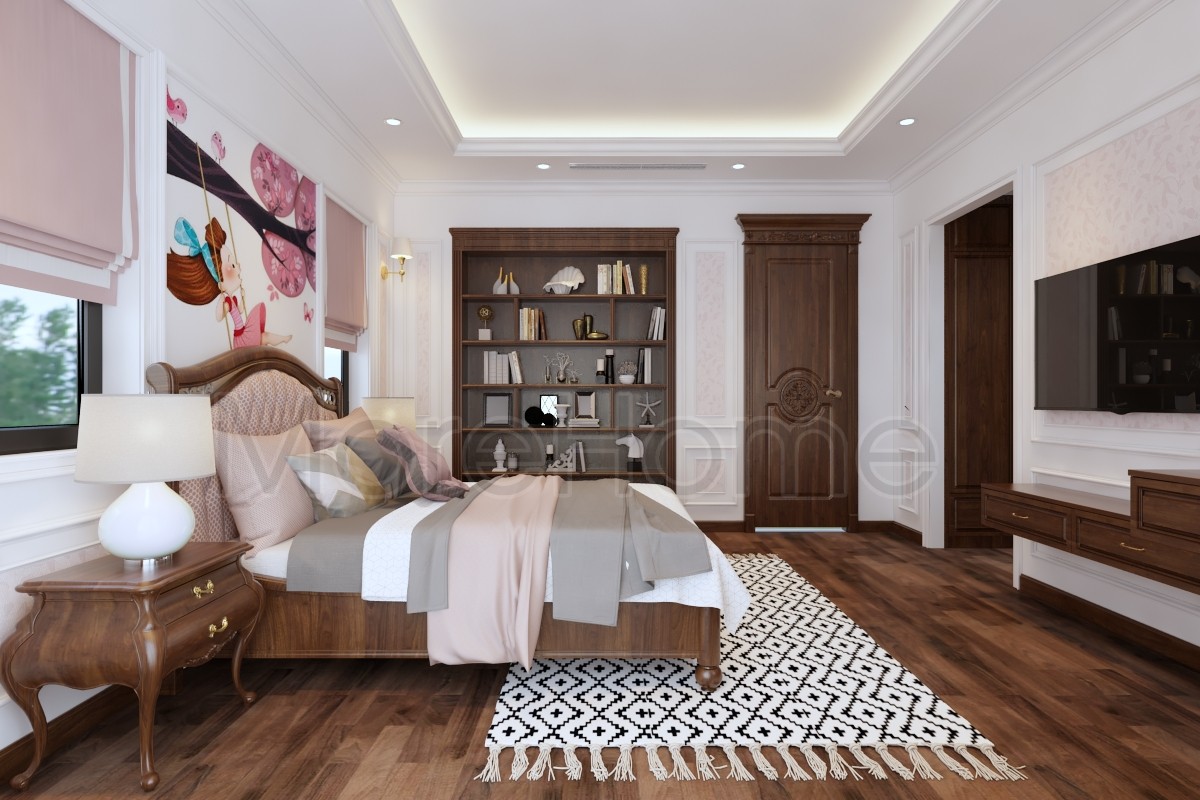 Thiết kế nội thất biệt thự Lake View Q2
