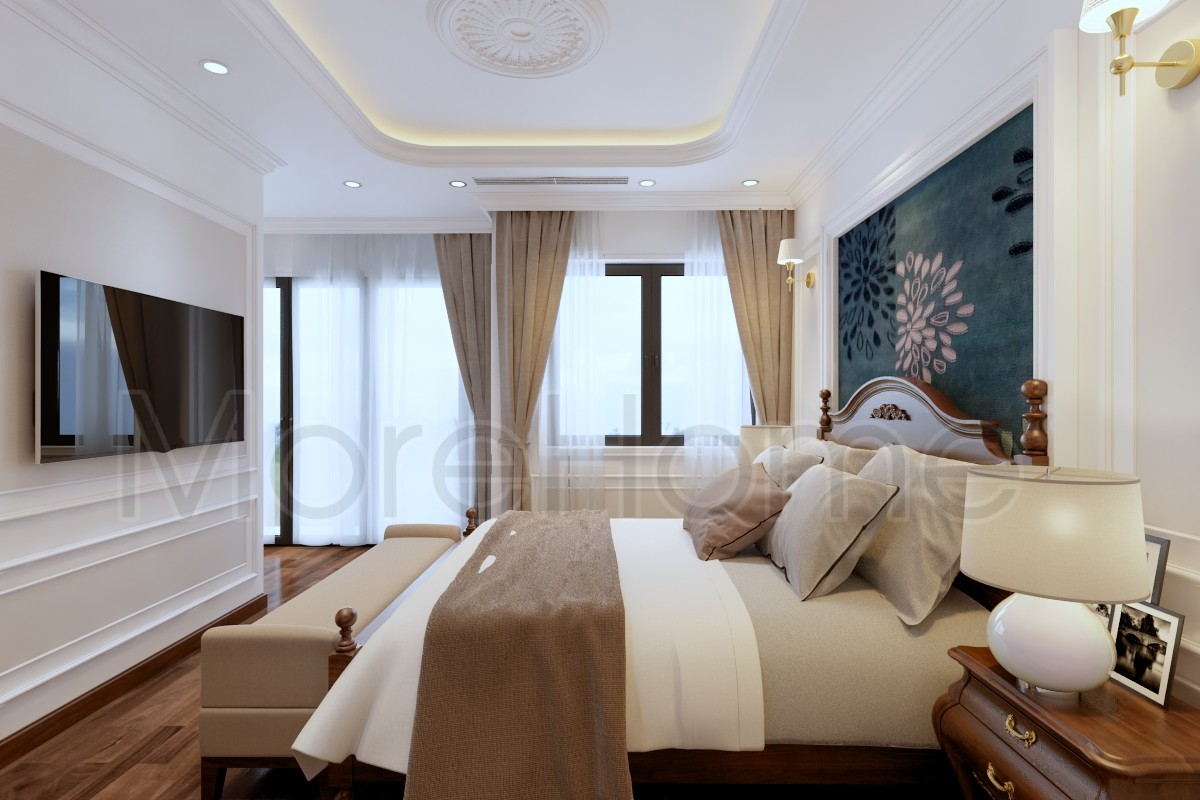 Thiết kế nội thất biệt thự Lake View Q2